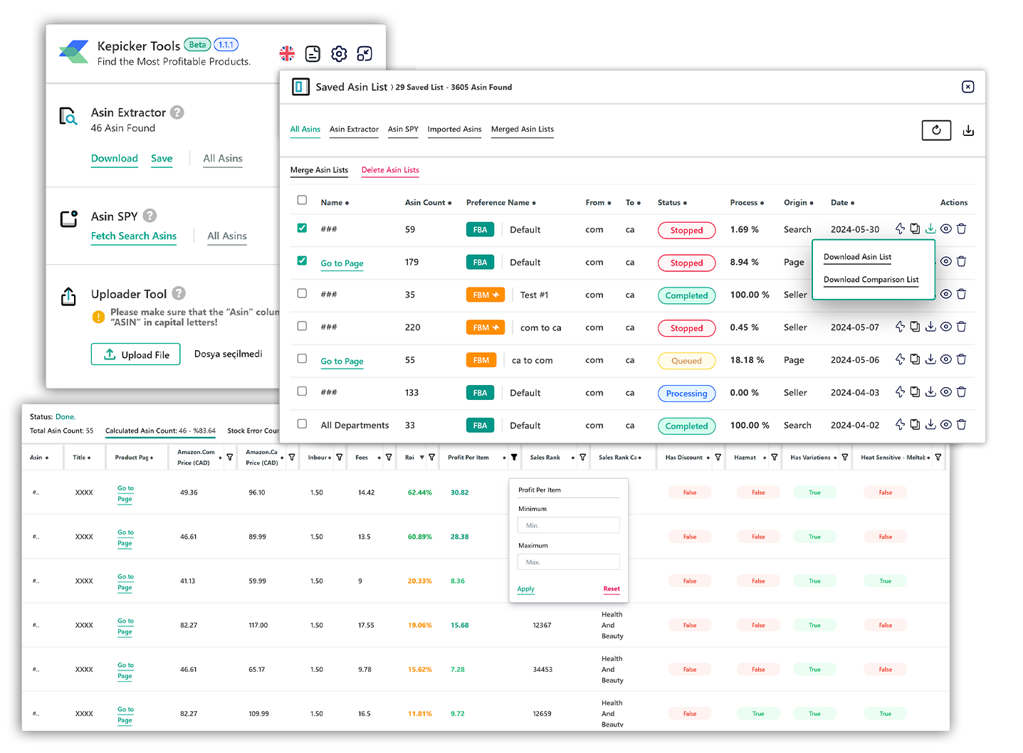 Advanced analytics and trend analysis